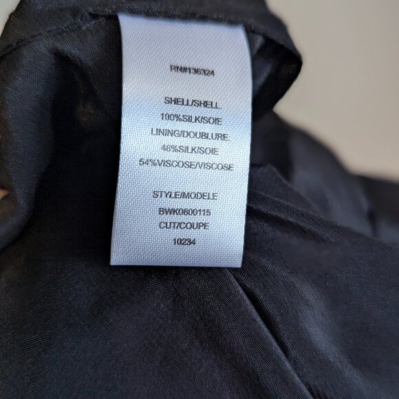 NWT 100% Silk New With Tags Gown Bohemian size 8 / 10 - Picture 12 of 15